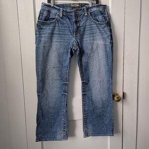 BKE Derek Jeans Mens 100% Cotton Boot Size 36